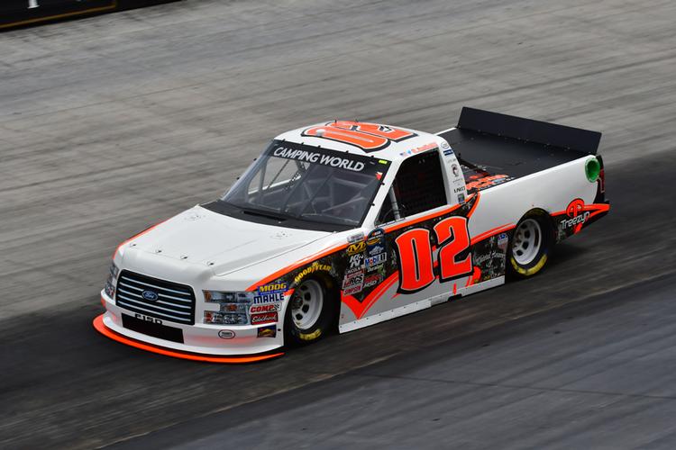 Hill Battles Ill Handling Truck at Bristol Motor Speedway