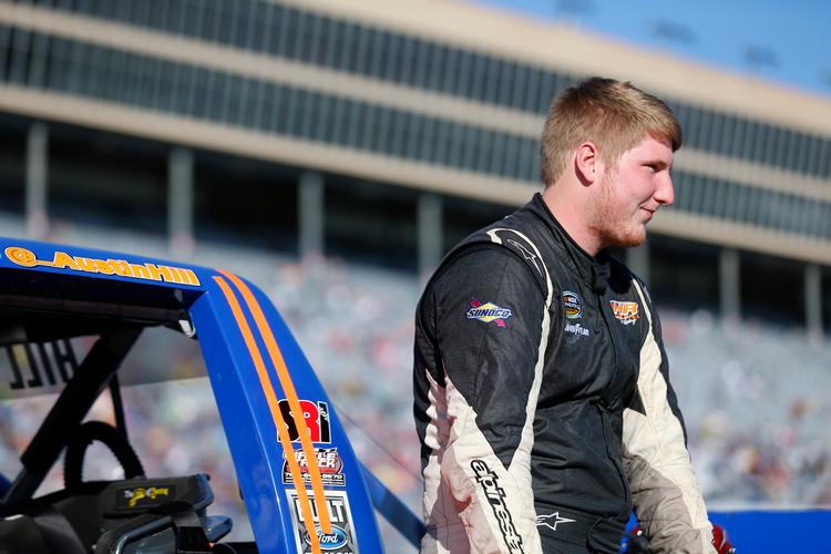 Austin Hill battled adversity all weekend long to bring home a 17th place finish at Dover International Speedway.