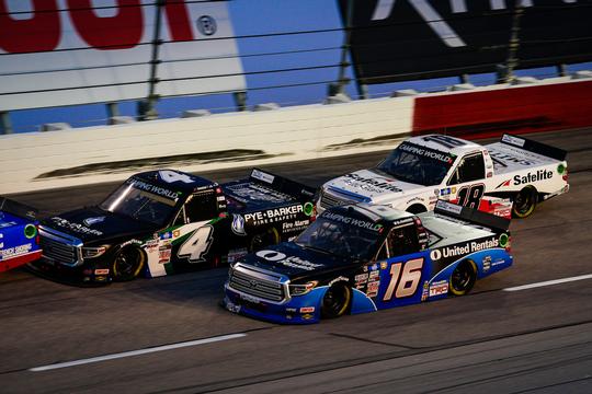 Hill Salvages 13th After Darlington Chaos