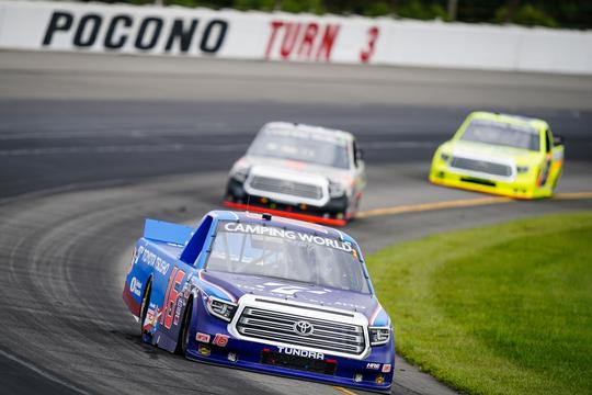 Hill Clinches Playoff Berth with Top-Five at Pocono